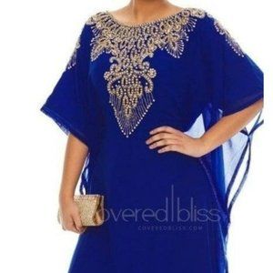 CoveredBliss Kaftan Womens Dress Maxi Dress Slip Dress #1575